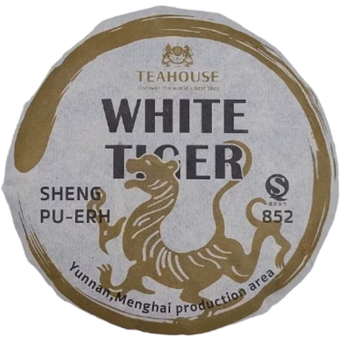 Чай Teahouse Шен Пуер "Білий тигр" №852 100 г
