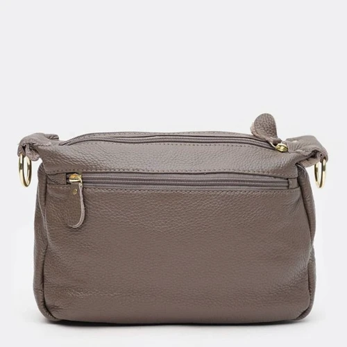 Женская сумка через плечо Borsa Leather серая (K1bb301gr-grey): Страна производитель Тайвань