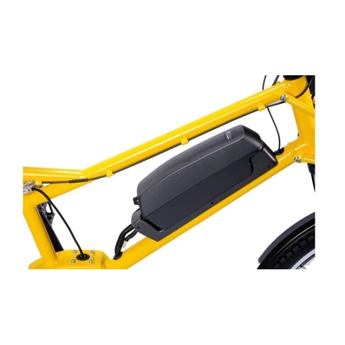 Електровелосипед Bayka City Bike 24" mid-drive motor 25Ah з двома батареями: Особливості С сиденьем, С рулем, С багажником