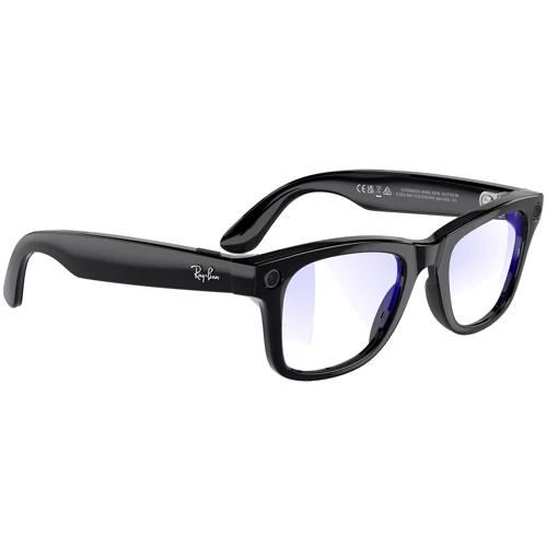 Смарт-очки Ray-Ban Meta Wayfarer Shiny Black Clear with Blue-Violet Light Filter size L (RW4008 601/SB 53-22): Производитель Ray-Ban