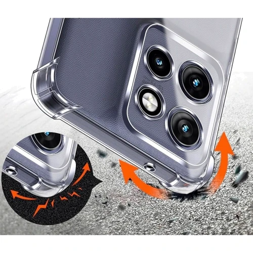 Чохол для телефона BeCover TPU Case Anti-Shock Clear для Motorola Edge 50 Neo (713150) фото 6