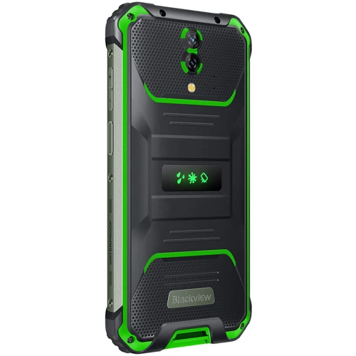 Смартфон Blackview BV7200 6/128GB Green: Коммуникации USB Type-C / Bluetooth 5.0, A2DP, LE / Wi-Fi 802.11 a/b/g/n/ac, dual-band, hotspot / GPS (GLONASS, GALILEO, BDS) / NFC