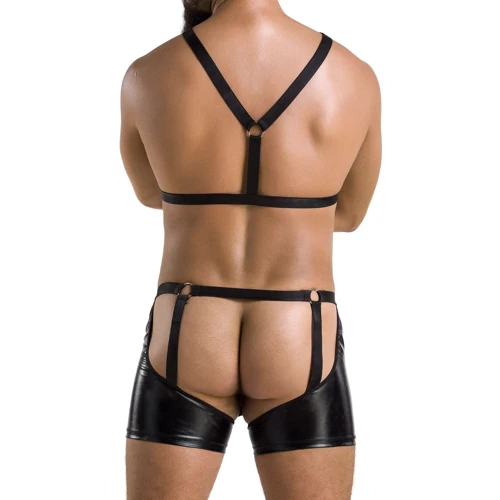 Сексуальный сет Passion 047 SET ARON black S/M