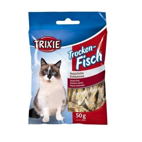 Лакомство для кошек Trixie Рыба сушёная 50 г (4011905028057)