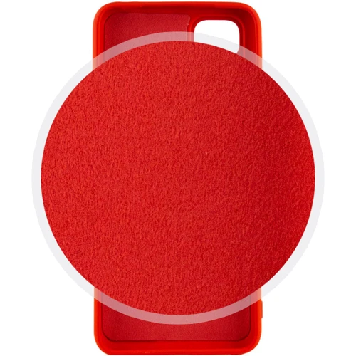 Чехол для телефонов Lakshmi Case Silicone Cover Full Camera Red for Oppo A17: Материал силикон