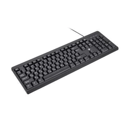 Комплект дротовий 2E MK401 USB Black (2E-MK401UB): Підключення проводное