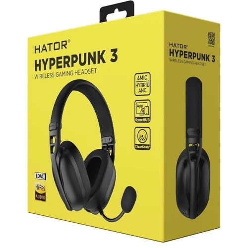Наушники HATOR Hyperpunk 3 Wireless Black (ESH15) фото 7