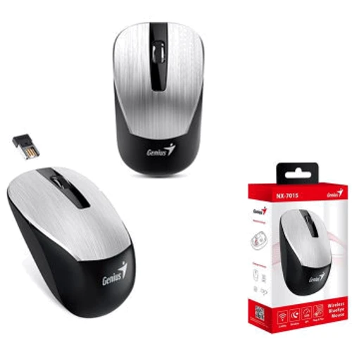 Мышь Genius NX-7015 Wireless Silver (31030019404): Интерфейс подключения Wireless