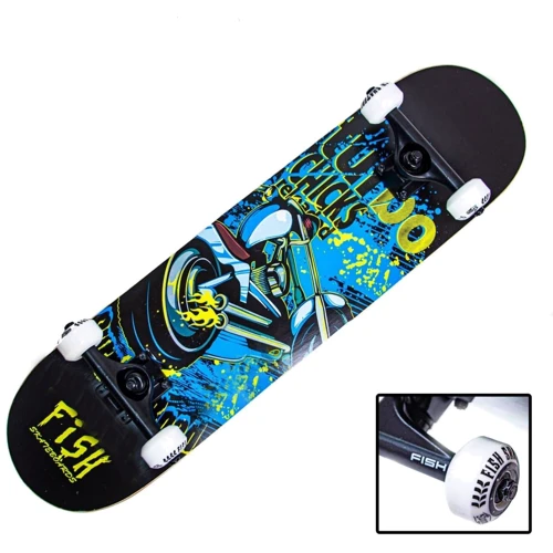

Скейтборд деревянный от Fish Skateboard Turbo