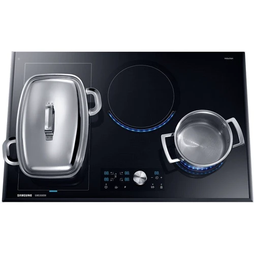 Варильна поверхня електрична Samsung NZ84J9770EK: Кількість конфорок 4