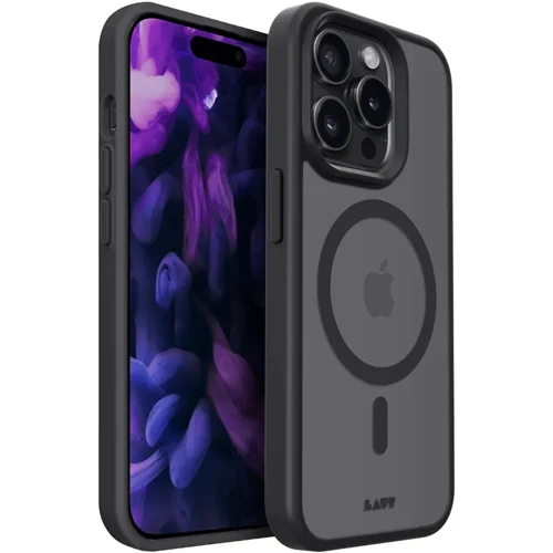 Чохол для iPhone LAUT HUEX PROTECT MagSafe Black (L_IP23B_HPT_BK) для iPhone 15 Pro: Тип аксесуара чехол