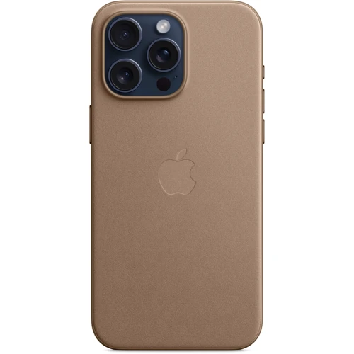 Чехол для iPhone Apple iPhone 15 Pro Max FineWoven Case with MagSafe - Taupe (MT4W3ZM/A): Цвет коричневый