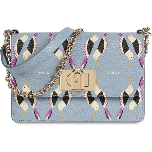 Женская сумка кросс боди Furla 1927 Mini Crossbody 20 Bafkaco голубая (BAFKACOA.00210ER00): Пол Женский