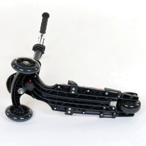 Самокат дитячий 5 в 1 Best Scooter чорний (34760): Кількість коліс 3