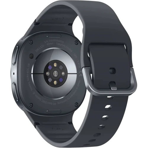 Смарт-часы Samsung Galaxy Watch 8 40mm Graphite (SM-L320NDAA): Материал корпуса алюминий