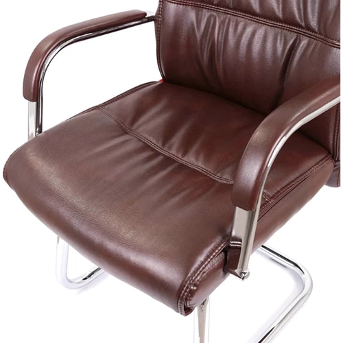 Крісло конференційне АКЛАС Візеу CF PU Dark Brown Коричневе (00127062) фото 6