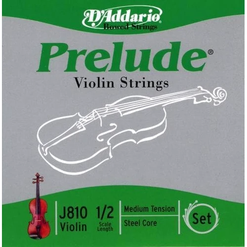 Струны D`ADDARIO J810 1/2M Prelude 1/2M: Назначение Для скрипки