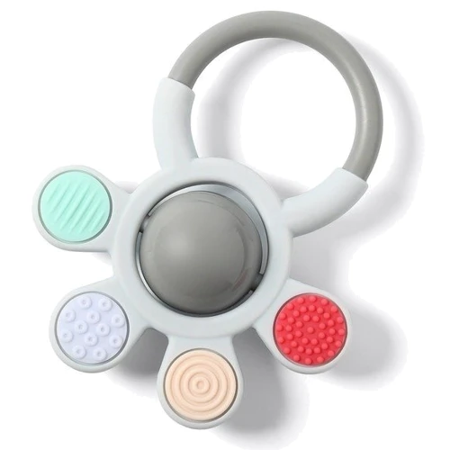 Прорезыватель для зубов BabyOno ортодонтический с погремушкой (488): Производитель BabyOno