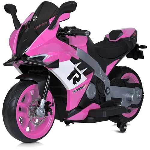 

Детский электромотоцикл Bambi розовый (M 6013EL-8(24V))