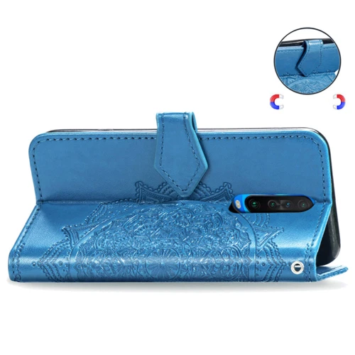 Чохол для телефона Mobile Case Book Cover Art Leather Blue for Xiaomi Redmi K30/Poco F2: Матеріал Искусcтвенная шкіра