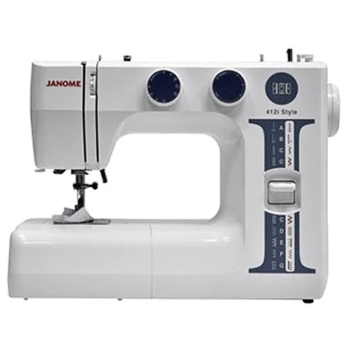 Швейна машина Janome 412i Style: Максимальна швидкість, стібків/хв немає даних