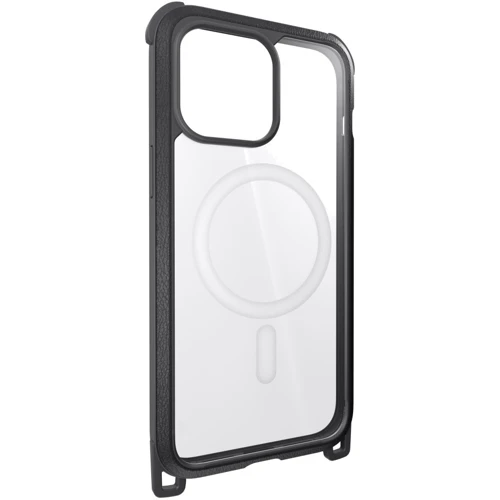 Чехол для iPhone Switcheasy Odyssey M Strap Leather Black (MPH57P173EA23) for iPhone 15 Pro Max: Материалы Пластик