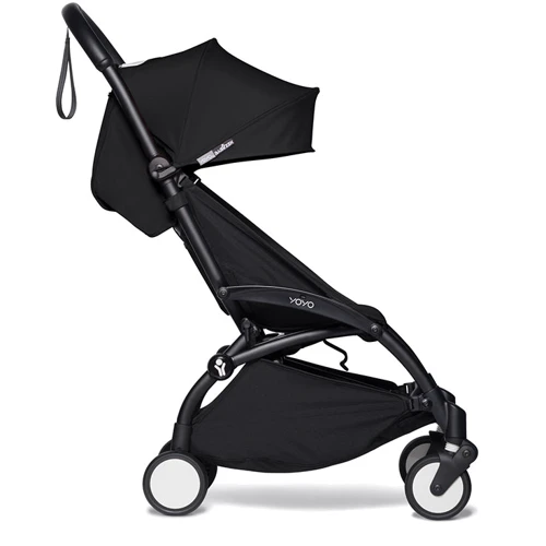 Прогулочная коляска BABYZEN YOYO² Plus 6+ (капюшон, матрасик) Black/Черный (черная рама)