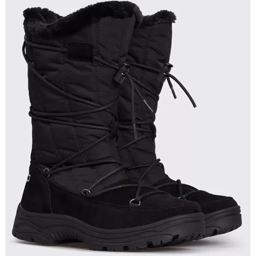 Дутики CMP Kaus Wmn Snow Boots WP (30Q4666-U901) 36 (37) чорні натуральна замша зима фото 2