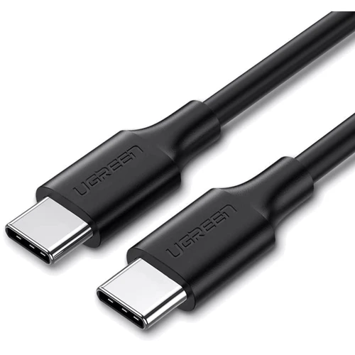 Кабель UGREEN USB-C to USB-C US286 3A 60W 2m Black