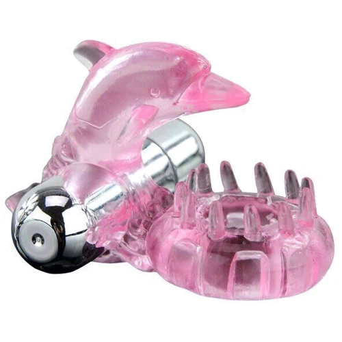 Віброкільце Love Dolphig Ring Pink Дельфін: Виробник LYBAILE