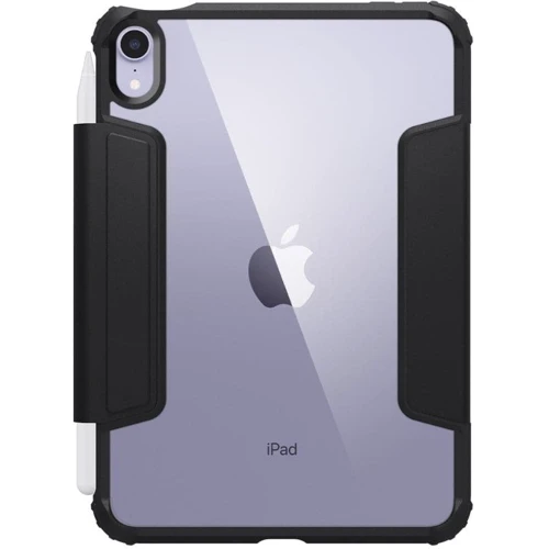 Аксессуар для iPad Spigen Ultra Hybrid Pro Black for iPad mini 6 2021 (ACS03765): Особенности Надежная защита от царапин и загрязнений, Складывается в подставку, отделение для стилуса, защита сп