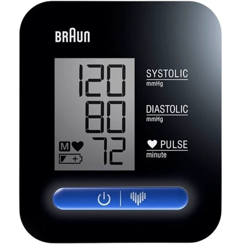 Тонометр Braun BPM ExactFit 1 BUA5000EUV1AM all black: Место измерения давления на плече