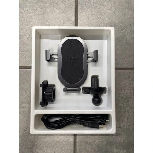 iWALK Car Holder Wireless Charger Air Vent Lucanus Black (CML001) (Тримачі та док-станції) (78477024) Stylus Approved: Причина уцінки Нетоварный вид упаковки