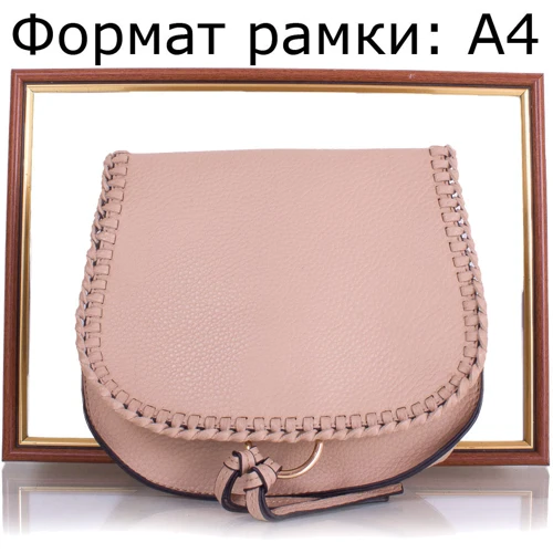 Женская сумка кросс боди Amelie Galanti бежевая (A981218-cream): Тип ручки Без ручки, Плечевой ремень, Со съемным ремнем