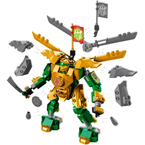 Конструктор LEGO Lloyds Mech-Duell EVO Битва робота Ллойда EVO (71781): Рекомендований вік 6+