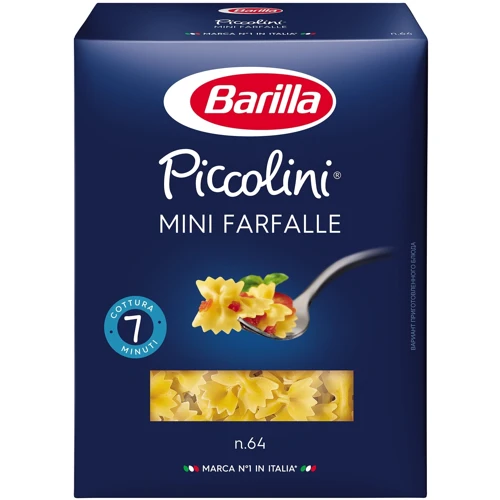 Макарони Barilla Piccolini Mini Farfalle, 500 г (DL3571)