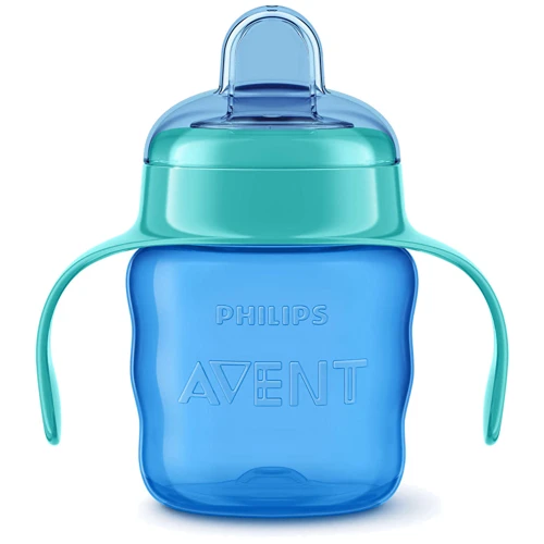Чашка-непроливайка Philips Avent SCF551/05 с мягким носиком, 200 мл, 6 мес+, голубой: Производитель Philips