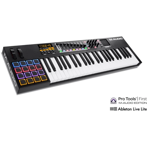 M-AUDIO Code 49 (Black): Размер клавиш Полноразмерные