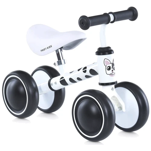 Беговел детский Prof1 черно-белый (MBB 1017-4D)