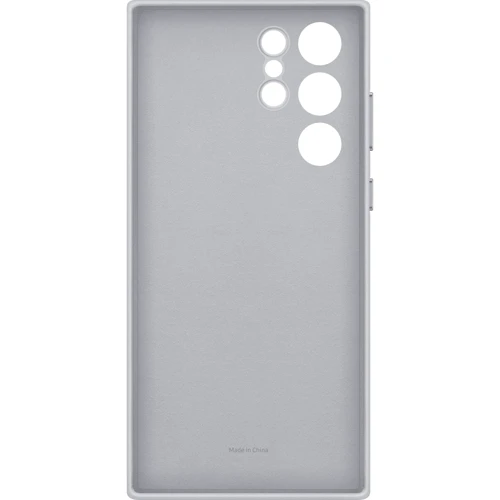 Аксесуар для смартфона Samsung Leather Cover Light Gray (EF-VS908LJEGRU) для Samsung S908 Galaxy S22 Ultra: Плівка в комплекті немає