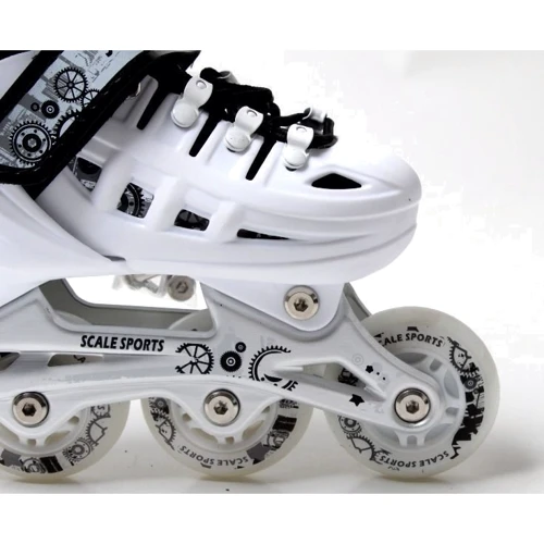 Ролики Scale Sports. White (размер 29-33): Пол унисекс