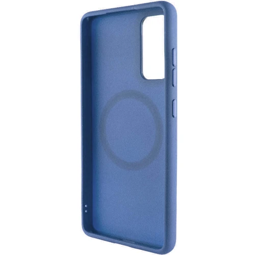 Чохол для телефона TPU Case Bonbon Metal Style with MagSafe Denim Blue для Samsung A556 Galaxy A55: Сумісність Samsung A556 Galaxy A55