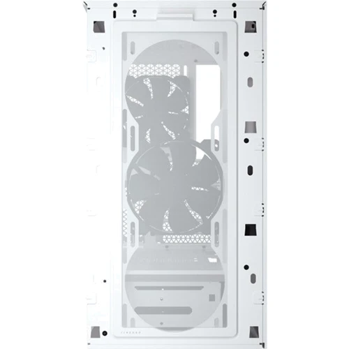 Корпус Corsair 4000D AIRFLOW Tempered Glass White (CC-9011201-WW): Матеріал передній панелі пластик, сталь