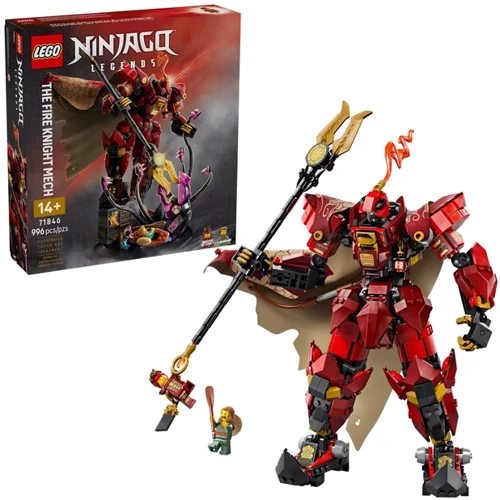 Конструктор LEGO Ninjago Боевой робот огненного рыцаря (71846)