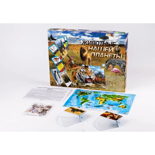 Игра настольная Danko Toys Животные нашей планеты 2 рос. NEW: Производитель Danko toys