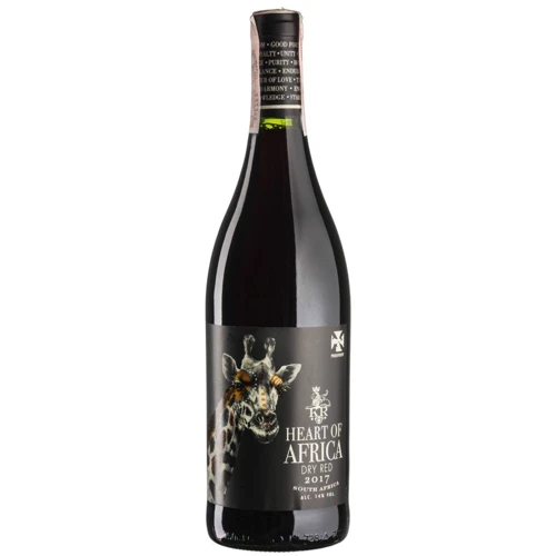 Вино Heart of Africa Dry Red 2017 (0,75 л) Tube (BW41758)