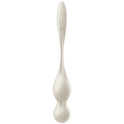 Вагинальные шарики с вибрацией Satisfyer Love Birds 1 Connect App White