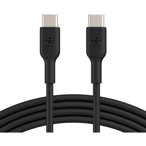 Кабель Belkin Cable USB-С to USB-С PVC 1m Black (CAB003BT1MBK)