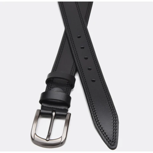 Мужской ремень Borsa Leather черный (Cv1gnn15-115): Пол Мужской