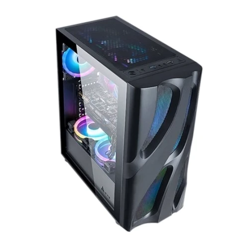 Корпус Golden Field Phantom 5 (1094B) Black: Форм-фактор материнской платы ATX/MicroATX